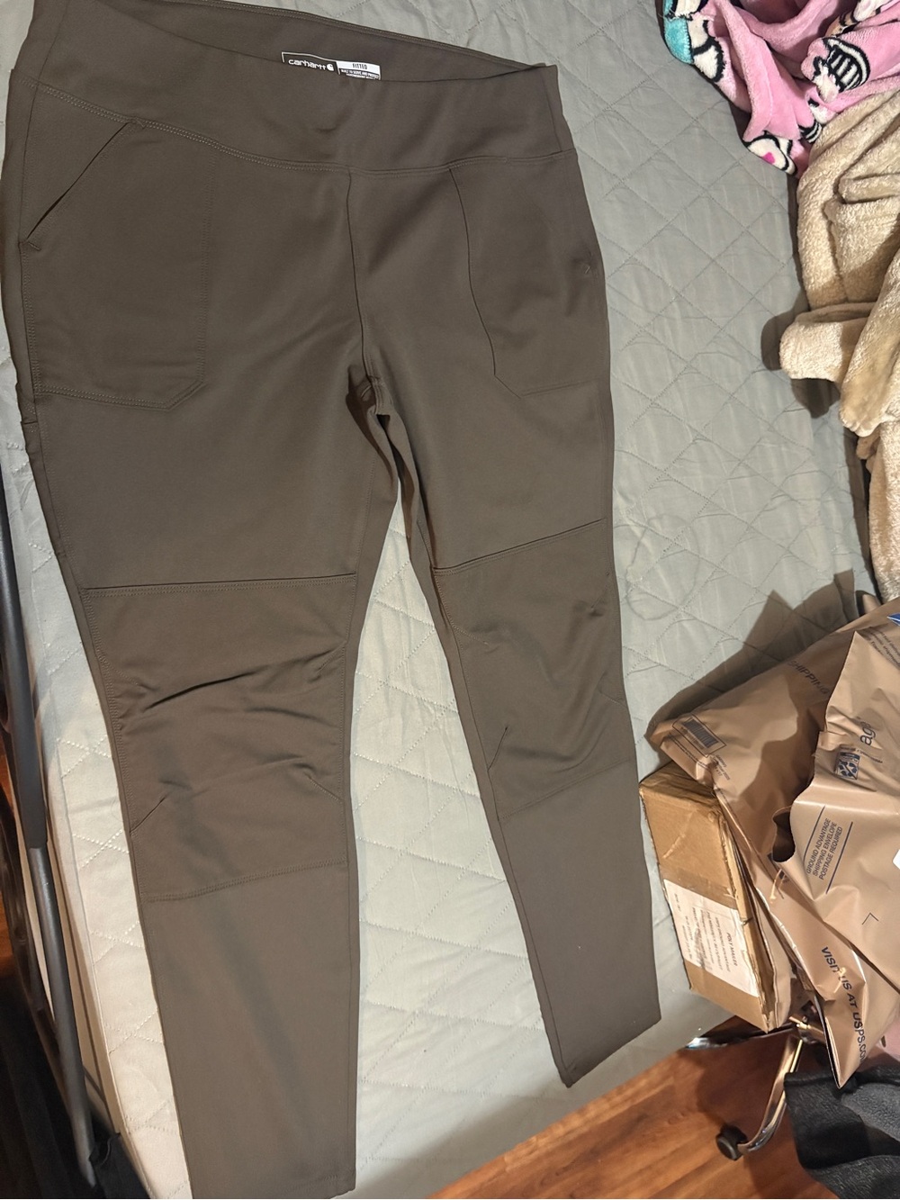 Carhartt Olive Green Women’s Stretch Jeans